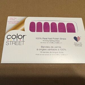Color Street Violet Shock Nail Strips